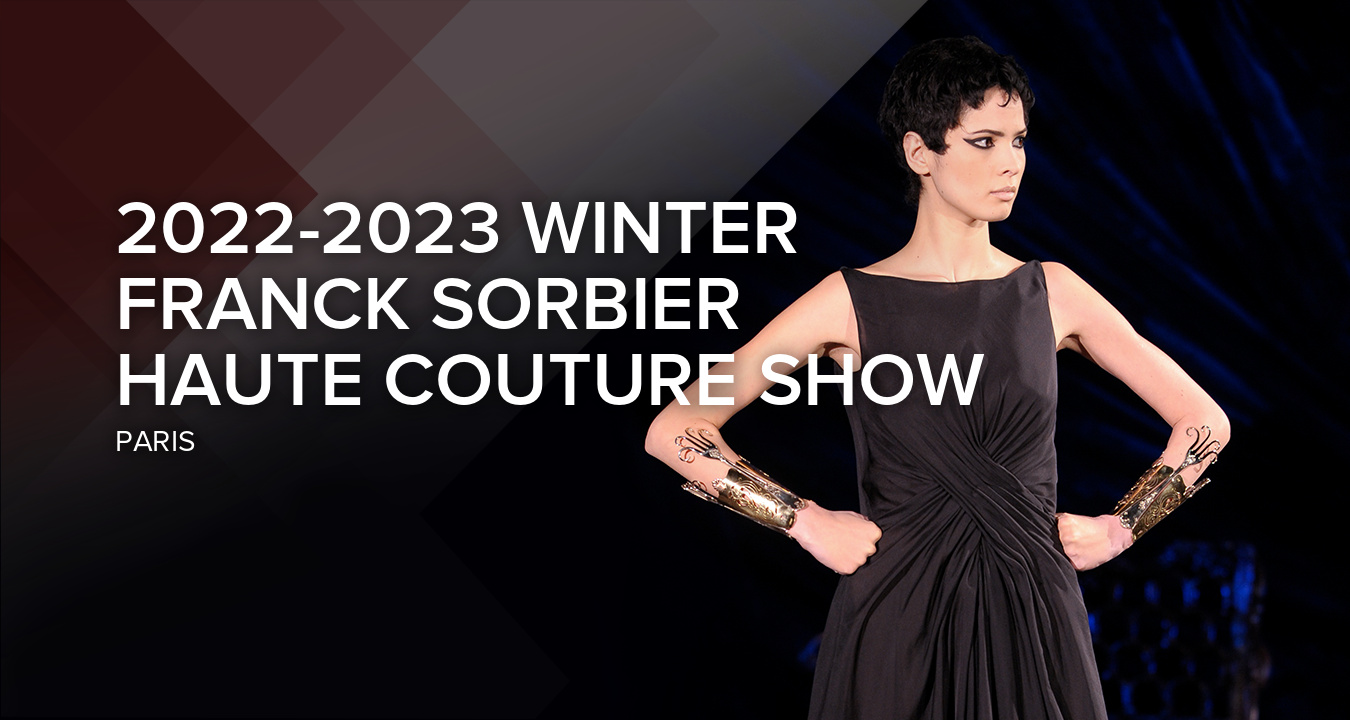 2022-2023 Winter Franck Sorbier Haute Couture show 