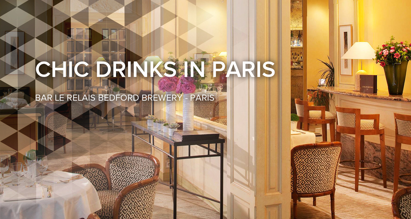 Chic Drinks in Paris 