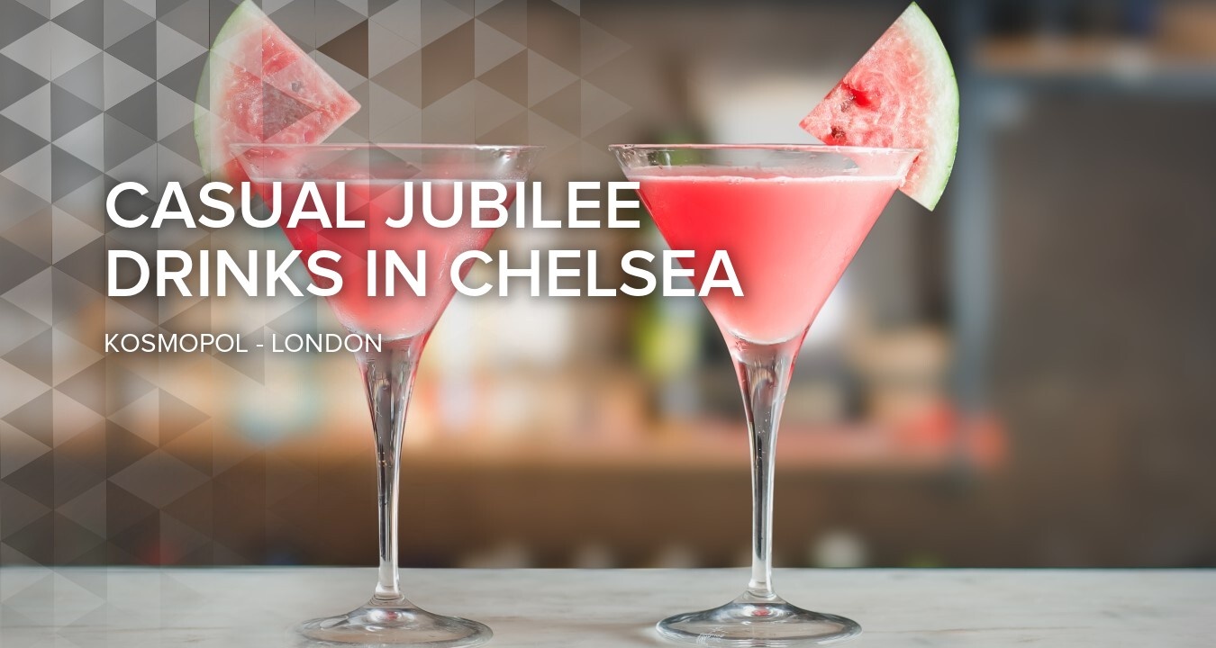 Casual Jubilee Drinks in Chelsea